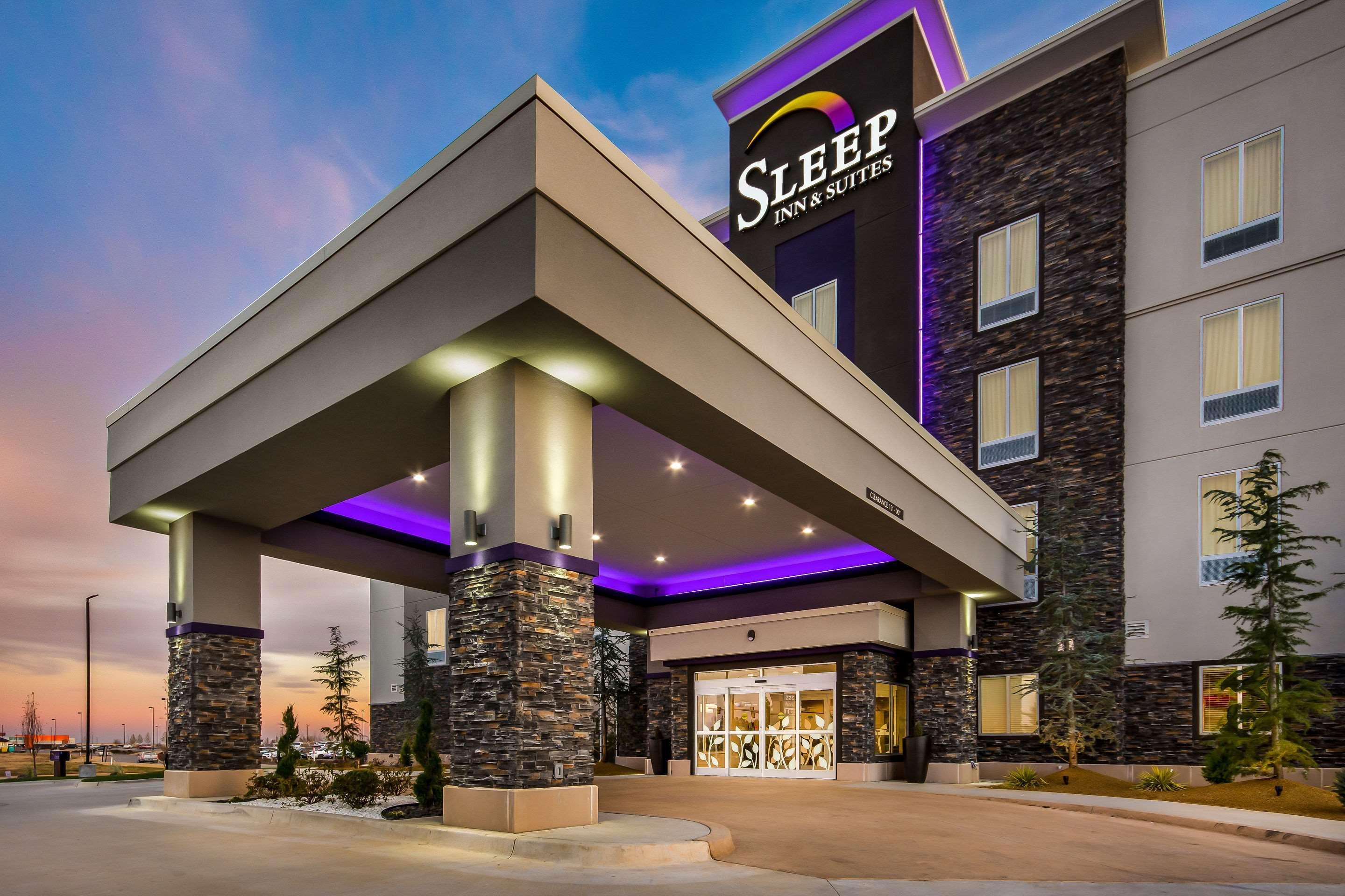 Sleep Inn&Suites Yukon Oklahoma City Bagian luar foto